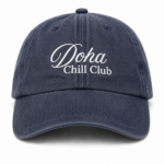 Navy blue cap