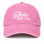 Pink cap