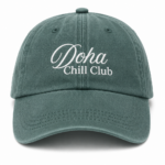 Dark green cap